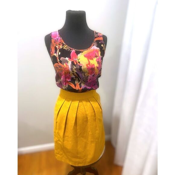 Anthropologie Tabitha Silk Dress - Picture 13 of 14